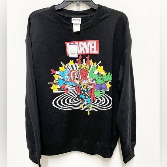 NWT Women Marvel Sweatshirt - Picture 6 of 7